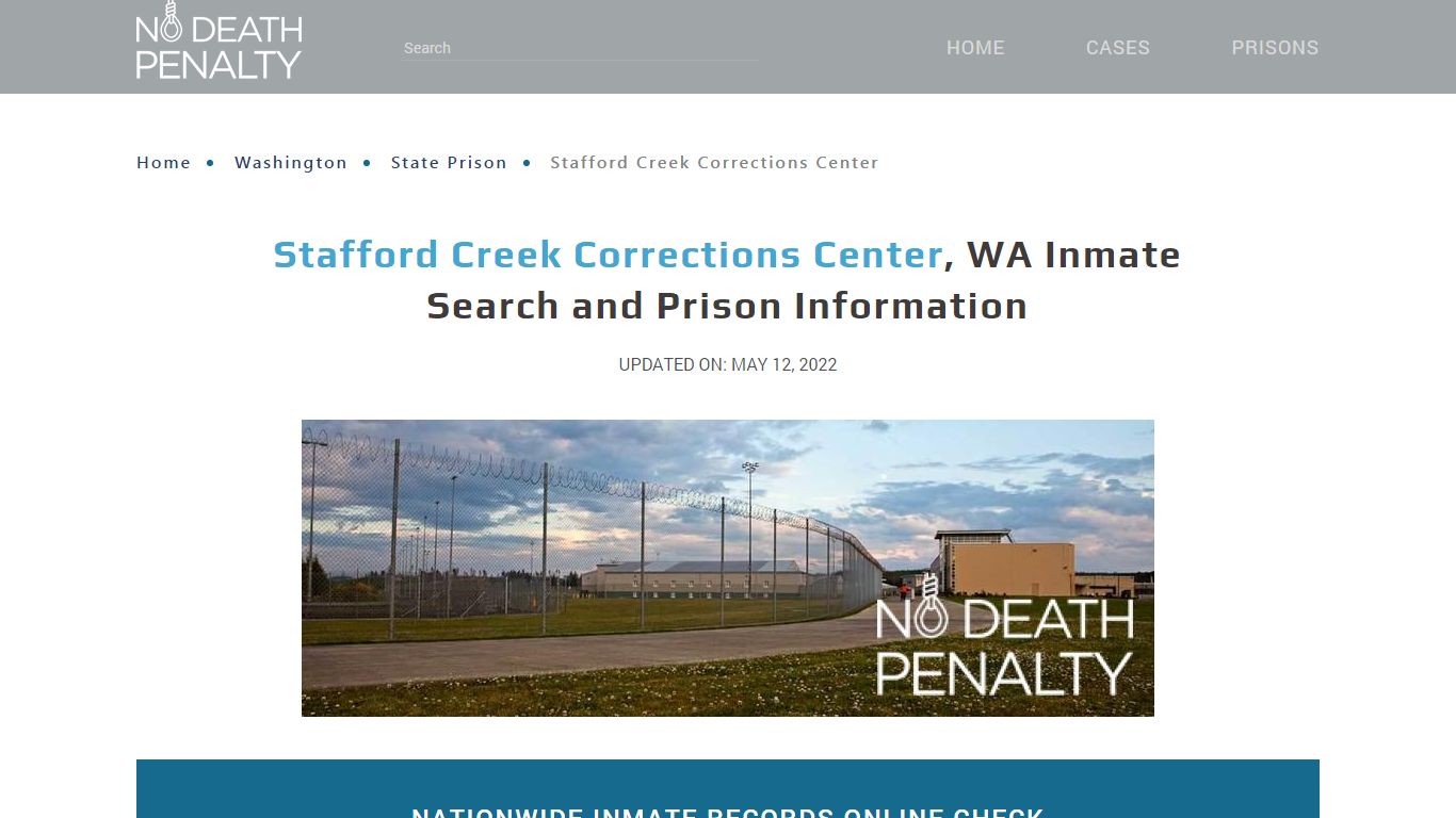 Stafford Creek Corrections Center, WA Inmate Search ...